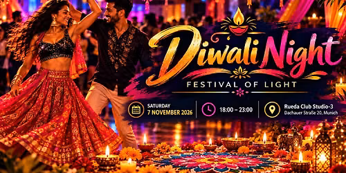 \ud83e\ude94\u2728 Diwali Night at Rueda Club \u2728\ud83e\ude94 Festival of Light \ud83c\udf89