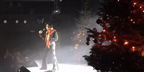 Suspiciously Elvis at the Buxted Park Hotel at Christmas