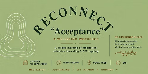 Reconnect: 'Acceptance' Wellbeing Workshop