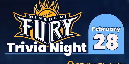 Missouri Fury 2nd Annual Trivia Night Fundraiser
