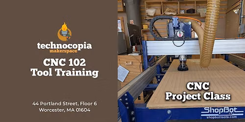 CNC 102 Tool Training - Project Based
