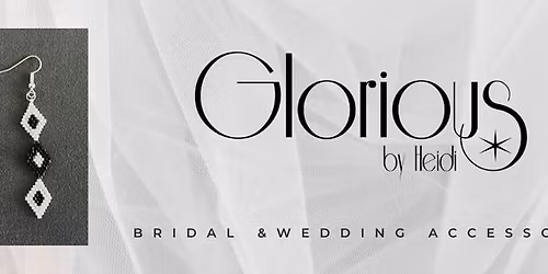 Learn basic Brick Stitch to make these monochrome earrings