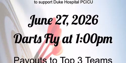 Darts for Hearts - Summer 2026