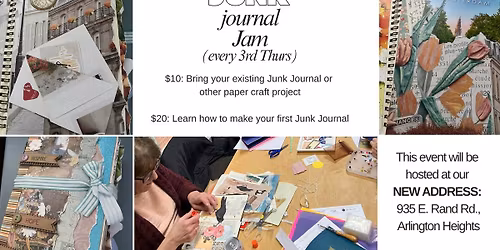 Junk Journal Jam - 3rd Thursdays