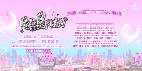 R&B Fest Is Coming To Malm\u00f6!