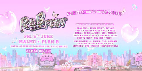 R&B Fest Is Coming To Malm\u00f6!