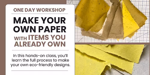 Make Your Own Paper With Items You Already Own