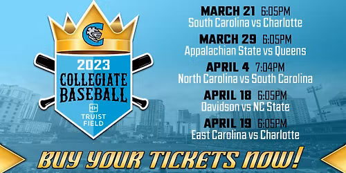 Charlotte 49ers vs. Queens University Royals