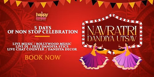 Dandiya Navratri Utsav - happy Brew