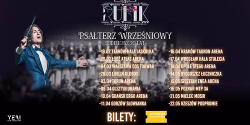 Piotr Rubik \u2013 \u201ePsa\u0142terz wrze\u015bniowy\u201d \/ Wroc\u0142aw \/ 17.04.2027