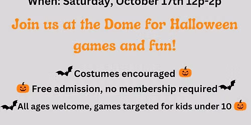 Halloween Community Recess