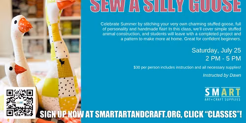 Sew A Silly Goose (July 25)