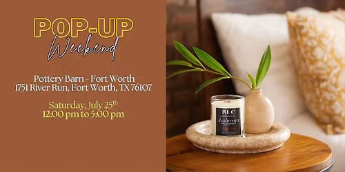 RLC Decor Lifestyle Candle Pop-Up at Pottery Barn | Fort Worth