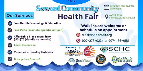 2026 Seward Community Health Fair