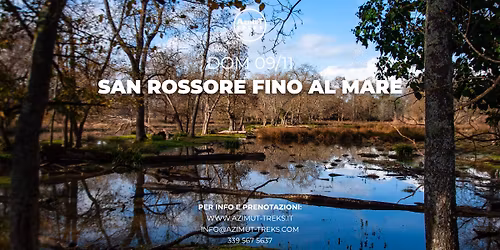 Trekking San Rossore fino al Mare