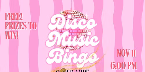 Music Bingo: DISCO!