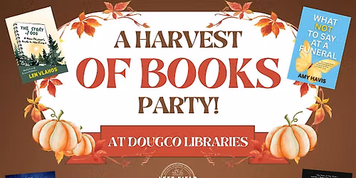 A Harvest of Books Party