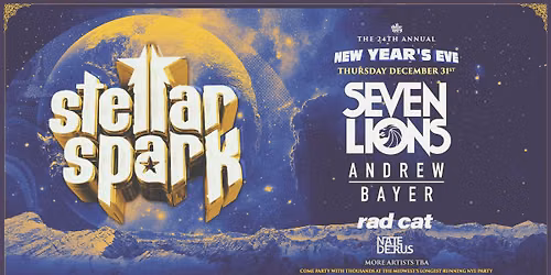 Seven Lions: Stellar Spark New Year's Eve at The Rave \/ Eagles Club