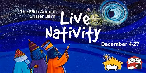 Critter Barn's Live Nativity