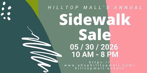 Spring Sidewalk Sale