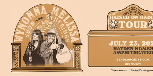 Wynonna Judd and Melissa Etheridge at Las Colonias Park Amphitheater