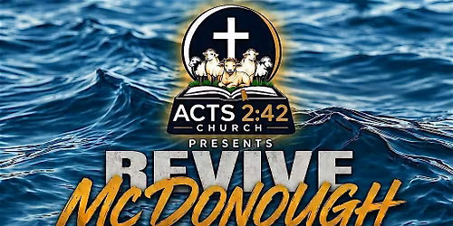 Revive McDonough: The Outpouring