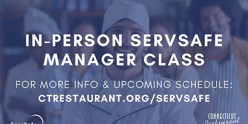 ServSafe Manager Class | April 20 | Hartford