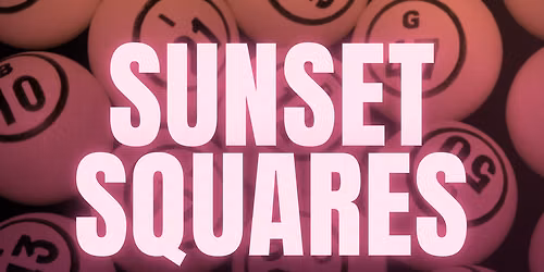 Sunset Squares R&B Bingo 
