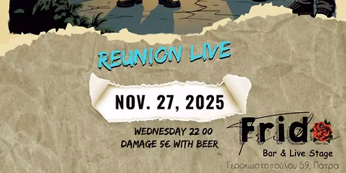 Black Humor reunion Live @Frida 