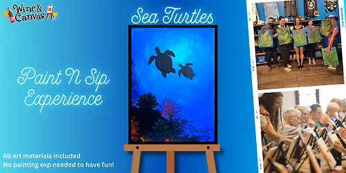 Sea Turtles-Paint and Sip- Lucky Strike Holland