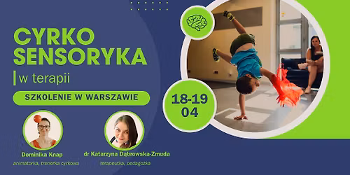 CyrkoSensoryka w terapii - szkolenie w Warszawie