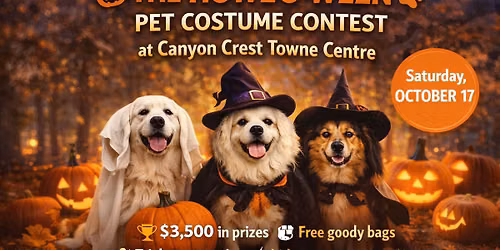 Pawlished Paws Howl\u2019O Ween Pet Costume Contest at Canyon Crest