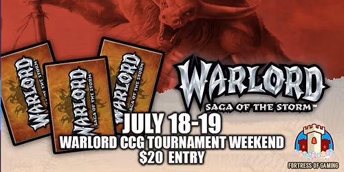 Warlord CCG Tournament Weekend 