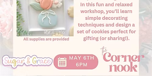 Cookie Decorating - Bouquet of Flowers