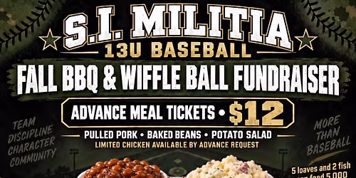 Fall BBQ & Wiffle Ball Fundraiser