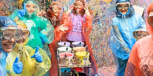 Family Night in the Splatter Den! Pizza & Painting