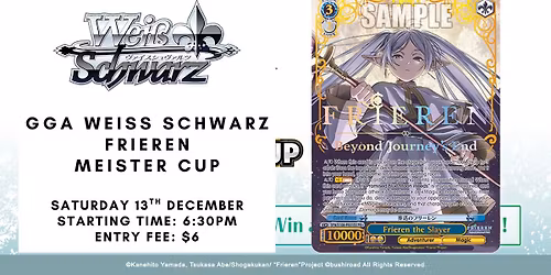 GGA Weiss Schwarz Frieren Meister Cup