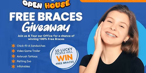 Free Braces Giveaway @ SmileRight Houston Open House Event