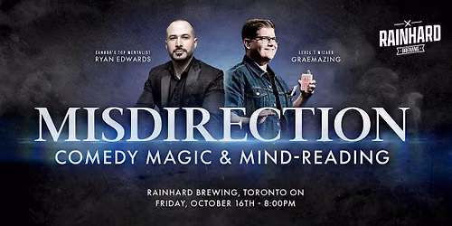 Misdirection: Magic and Mentalism Show | Toronto