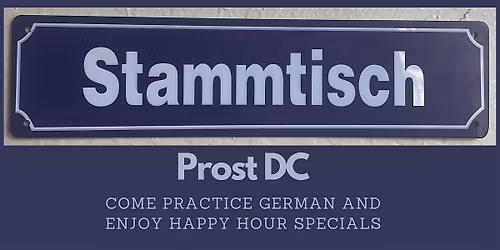 May Stammtisch: Prost DC