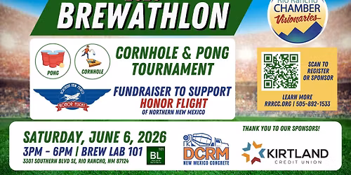 2026 Brewathlon Cornhole & Pong Tournament
