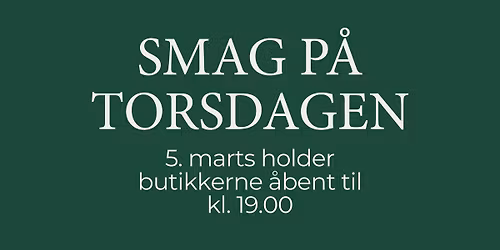 Smag p\u00e5 Torsdagen