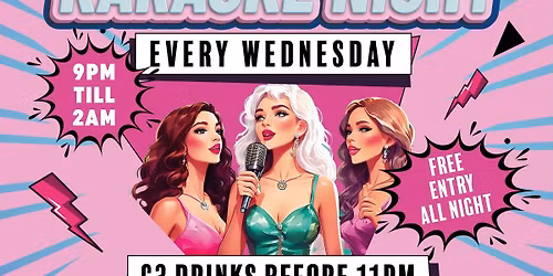 Wicked Wednesdays - KARAOKE Night