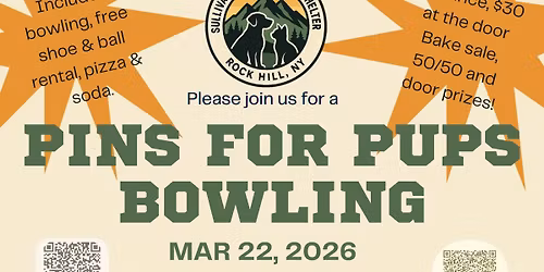 Pins for Pups bowling benefit