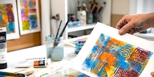 Gelli Print Make + Take with Guest Artist Michael Monko