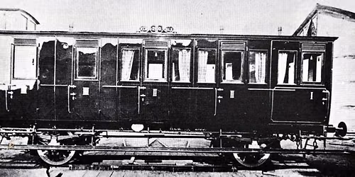 Vortragsabend: \u201eEntwicklung der Eisenbahnpersonenwagen von 1840 bis 1890"