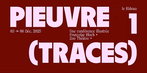 Pieuvre 1 (Traces) (Fran\u00e7oise Bloch\u00b7Zoo Th\u00e9\u00e2tre)