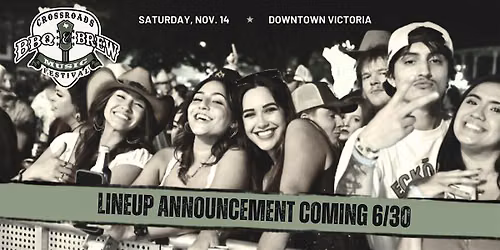 Crossroads BBQ & Brew Music Festival 2026