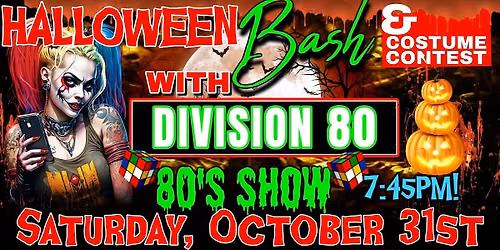 Halloween Party with Division 80 - The Ultimate Halloween Bash
