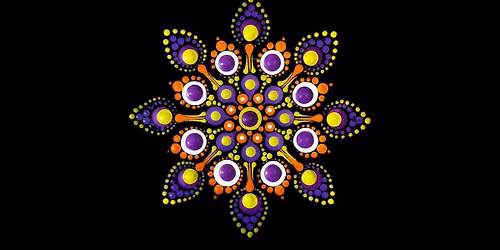 Painted Dot Mandala: Trick or Treat
